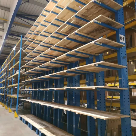 rayonnage cantilever plateformes